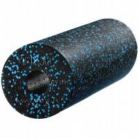 Гладкий масажний ролик 4FIZJO EPP 45 x 14.5 см чорно-синій
