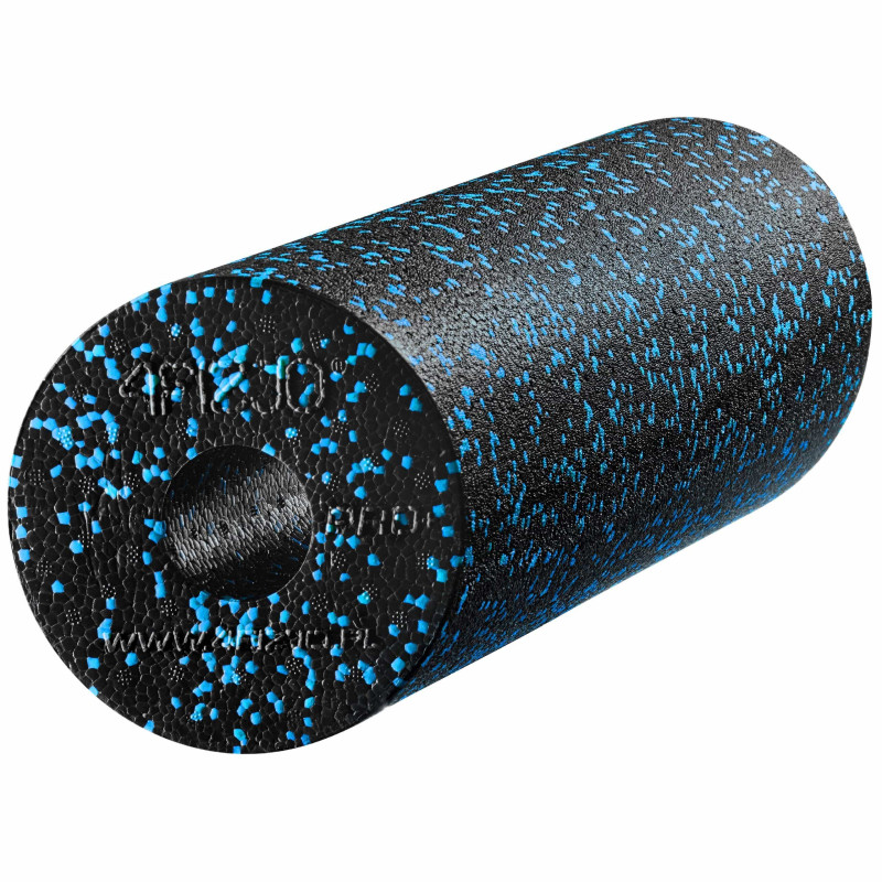 Массажный ролик 4FIZJO EPP PRO+ 45 x 14.5 см (валик, роллер) гладкий Black/Blue