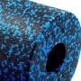 Гладкий масажний ролик 4FIZJO EPP 45 x 14.5 см чорно-синій