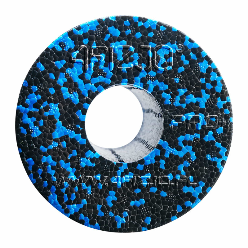 Массажный ролик 4FIZJO EPP PRO+ 45 x 14.5 см (валик, роллер) гладкий Black/Blue