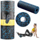 Массажный ролик 4FIZJO EPP PRO+ 45 x 14.5 см (валик, роллер) гладкий Black/Blue