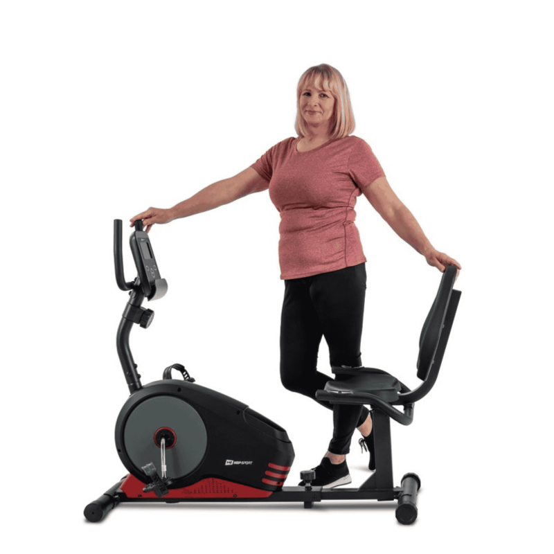 Велотренажер Hop-Sport 040L Root Black/Red/Grey