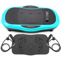 Віброплатформа Hop-Sport 070VS Scout Turquoise з масажним килимком