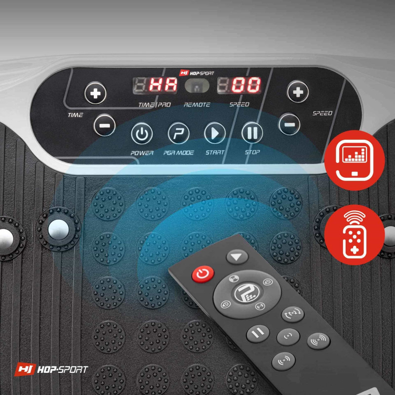 Виброплатформа Hop-Sport HS-040VS Cube белый