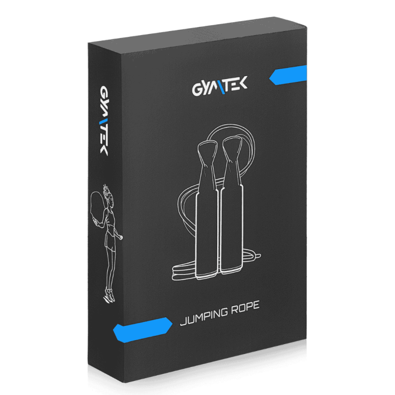Скакалка Gymtek скоростная с утяжелителем, на подшипниках