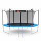 Батут Hop-Sport 10ft (305см) синий с внутренней сеткой