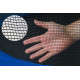 Батут Hop-Sport 8ft (244см) черно-синий с внутренней сеткой