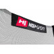 Батут Hop-Sport Black/Green 427 см з зовнішньою сіткою і драбинкою
