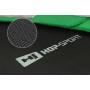 Батут Hop-Sport Black/Green 488 см з внутрішньою сіткою і драбинкою