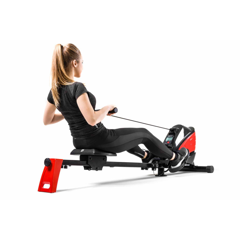 Гребной тренажер Hop-Sport HS-060R Cross красный