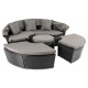 Садовая мебель из искусственного ротанга DiVolio Milano Black