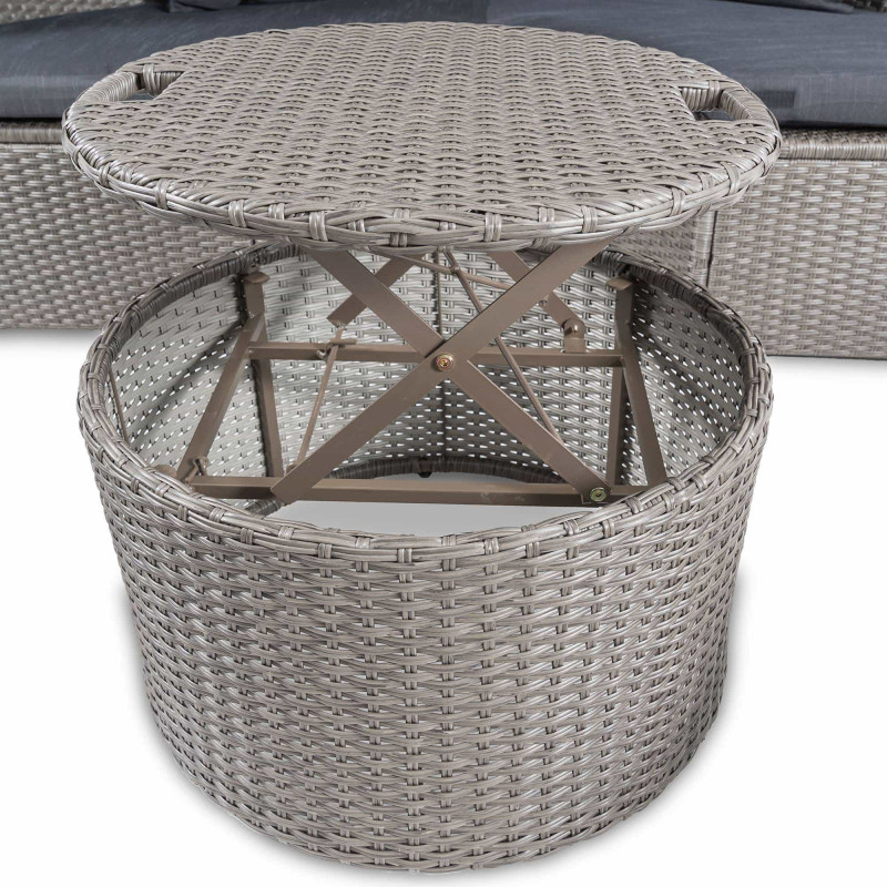 Садовая мебель из искусственного ротанга DiVolio Milano Grey