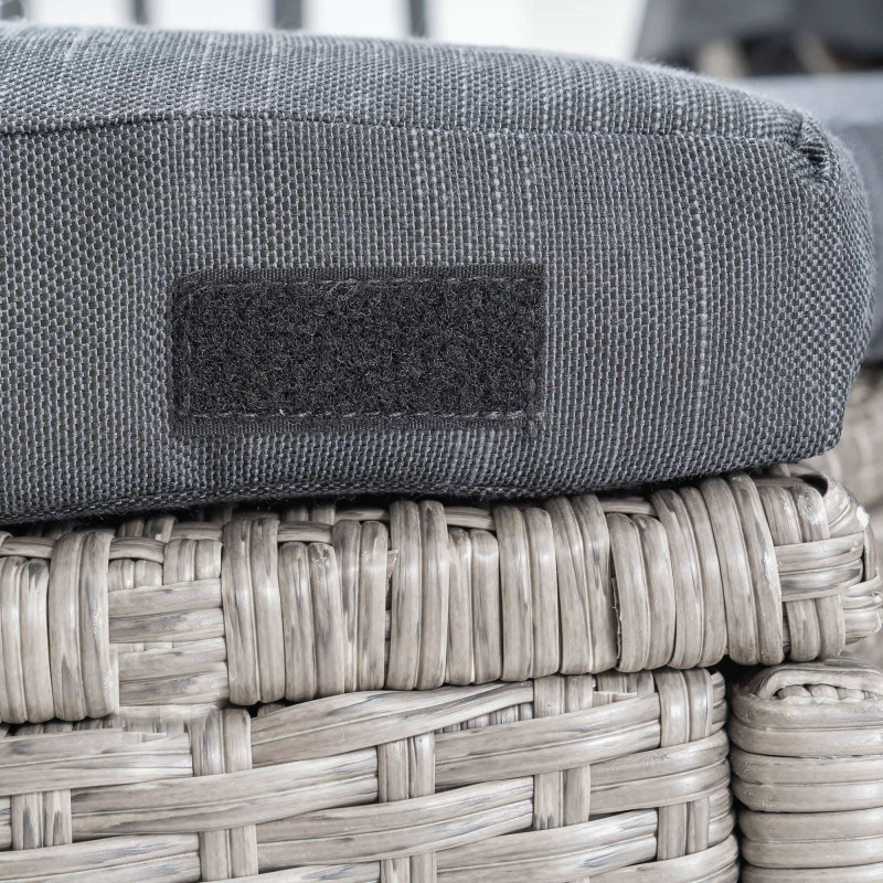 Садовая мебель из искусственного ротанга DiVolio Milano Grey