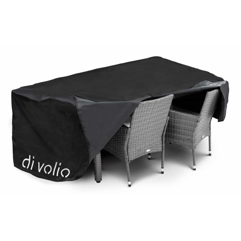 Набор садовой мебели DiVolio Verona 6+1 Grey