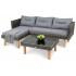 Комплект мебели для сада DiVolio Imola Темно-серый