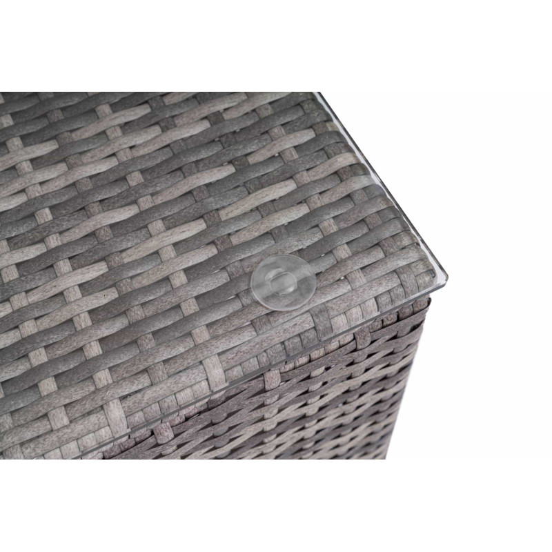 Набор садовой мебели из искусственного ротанга DiVolio Prato Light Grey