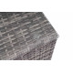 Набор садовой мебели из искусственного ротанга DiVolio Prato Light Grey