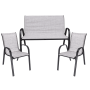 Комплект садовой мебели Jumi FIESTA серый