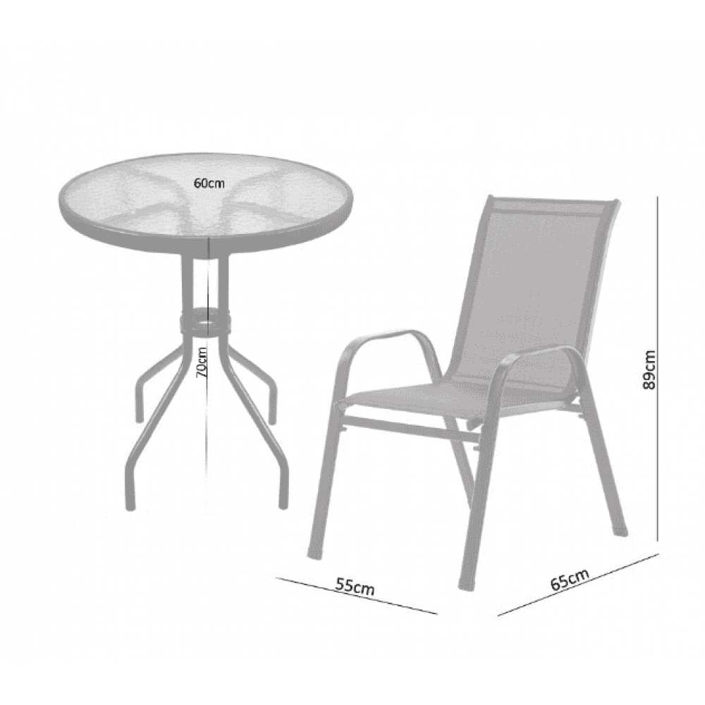 Набор садовой мебели Chomik TWIKS