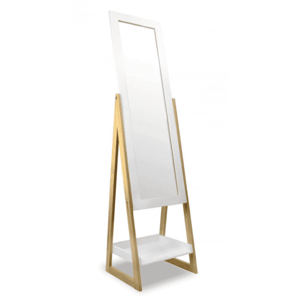 Підлогове дзеркало Chomik OLAF з поличкою