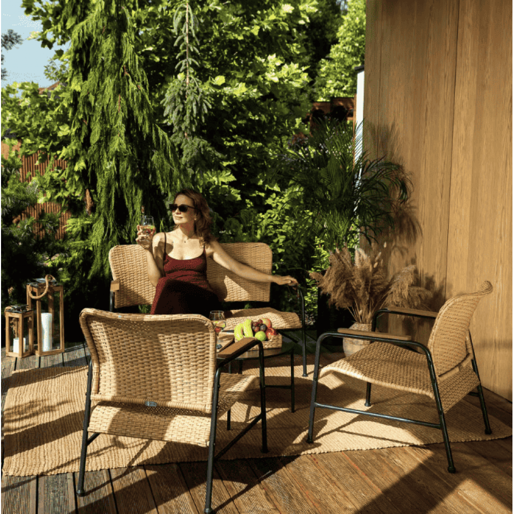 Комплект садових меблів Di Volio Corato бежевий