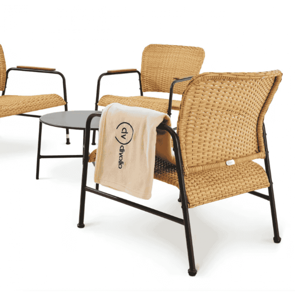 Комплект садових меблів Di Volio Corato бежевий