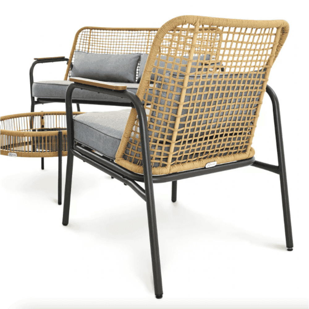 Комплект садовой мебели Di Volio Salerno бежевый/серый