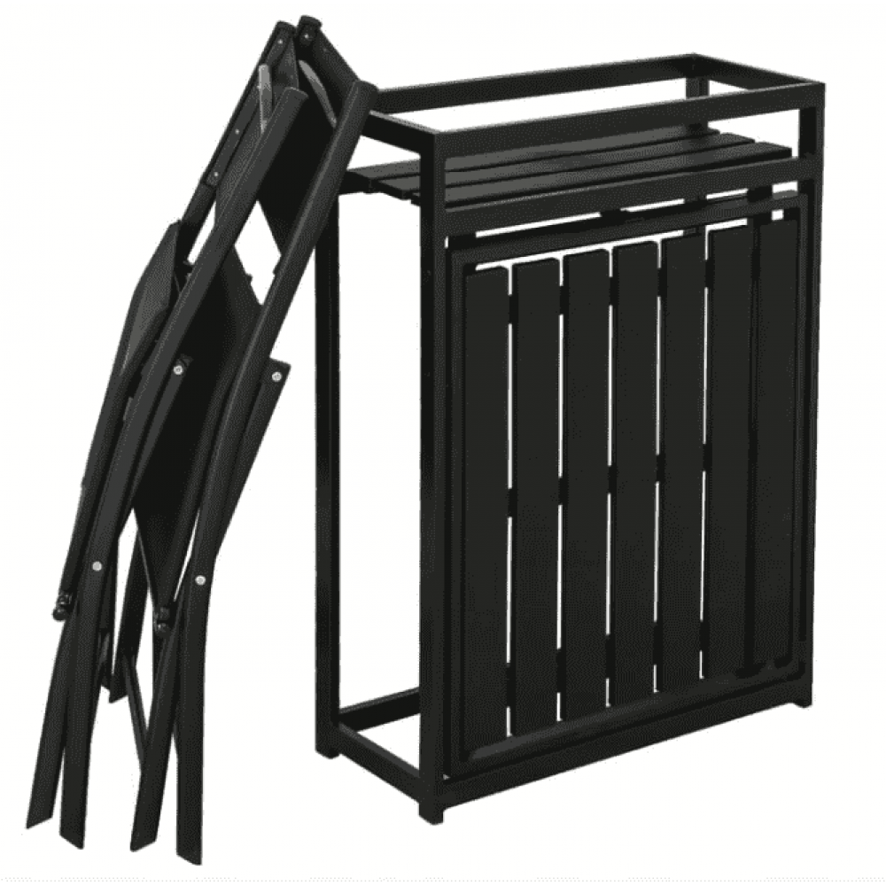 Комплект балконной мебели Jumi Kirbi с тумбой + 2 кресла