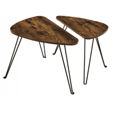 Комплект журнальных столиков Leobert Oskar в стиле Loft Комплект журнальных столиков Leobert Oskar в стиле Loft