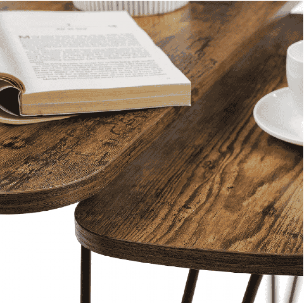 Комплект журнальных столиков Leobert Oskar в стиле Loft