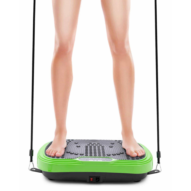 Виброплатформа Hop-Sport HS-040VS Cube салатовый