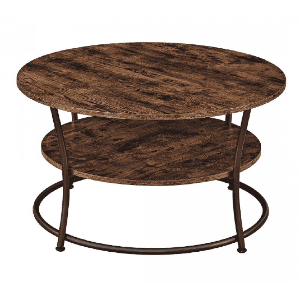 Журнальный столик Leobert Vasagle 80 x 80 x 45см в стиле Loft