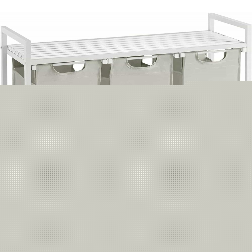 Кошик для білизни Leobert Chariot 3 x 38 л білий