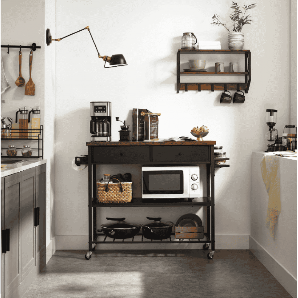 Стеллаж тележка Leobert Cosmo кухонная в стиле Loft