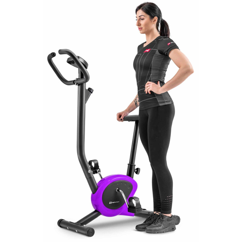 Велотренажер Hop-Sport HS-010H Rio фиолетовый