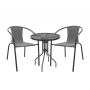 Садові меблі Chomik Bistro New сірий