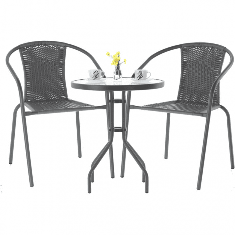 Садові меблі Chomik Bistro New сірий