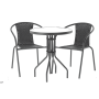 Садові меблі Chomik Bistro New сірий