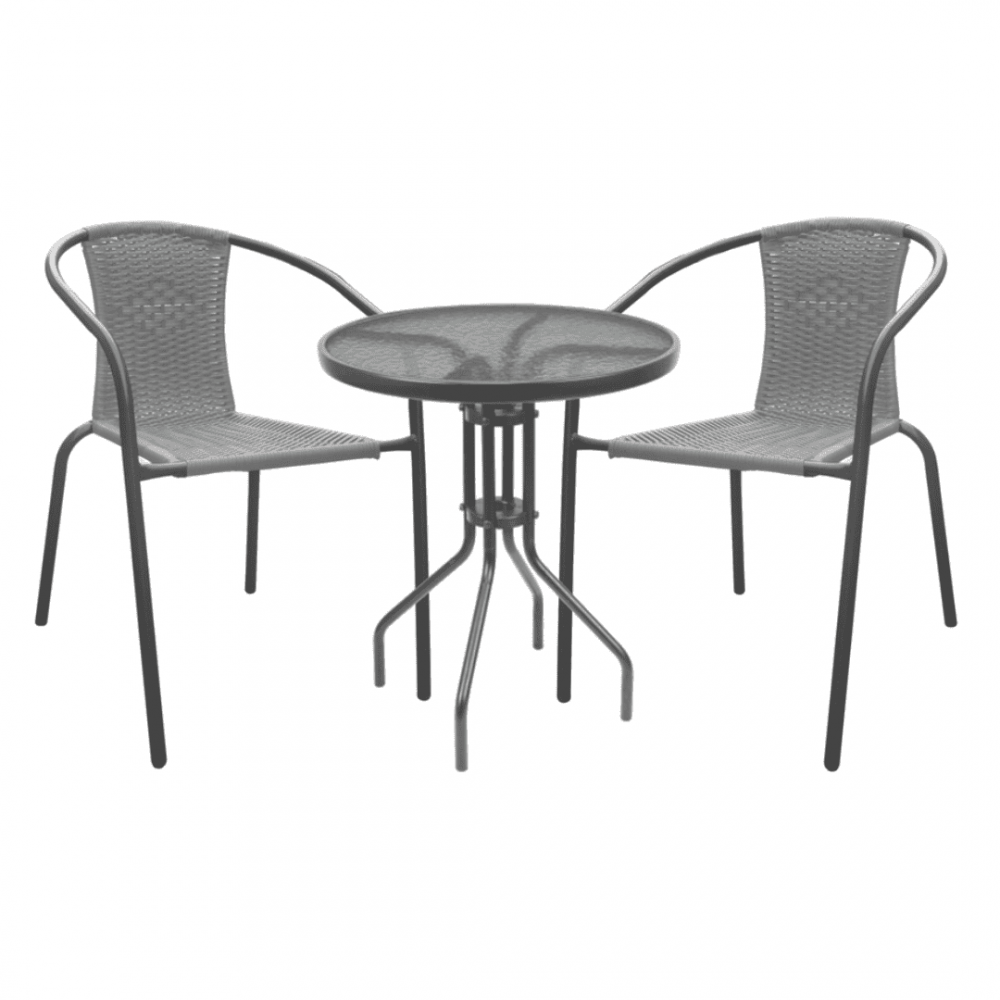 Садові меблі Chomik Bistro New сірий