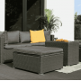 Комплект садових меблів Di Volio Alzano сірий