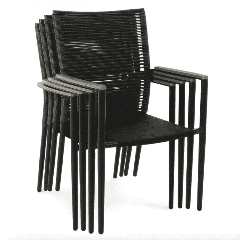 Комплект садовой мебели Di Volio Carineo 4+1 серый