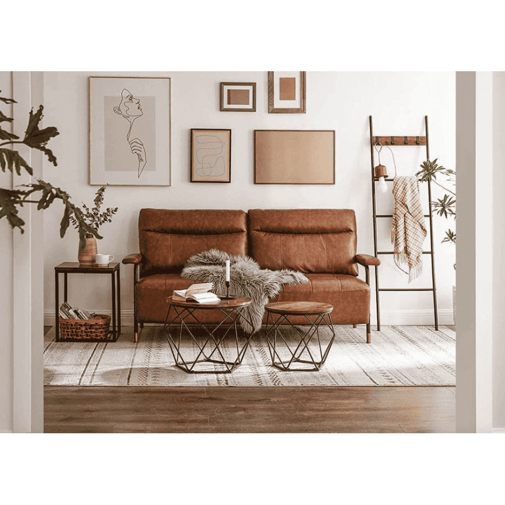 Комплект журнальных столиков Leobert Watson 2 шт в стиле Loft