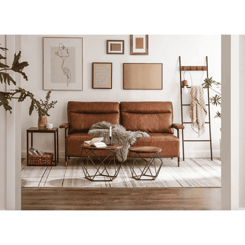 Комплект з 2 журнальних столиків Leobert Watson в стилі Loft