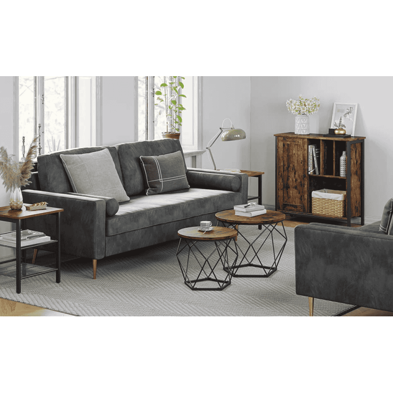 Комплект з 2 журнальних столиків Leobert Watson в стилі Loft