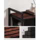 Корзина для белья Leobert Napoli 65 л в стиле Loft черный