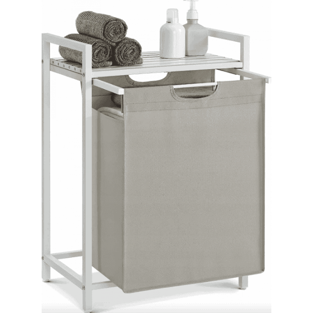 Корзина для белья Leobert Napoli 65 л в стиле Loft белый