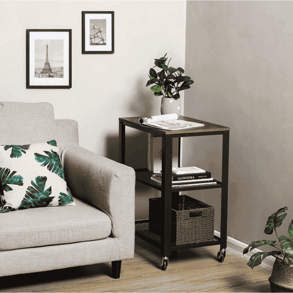 Стеллаж Leobert Flash на колесах в стиле Loft