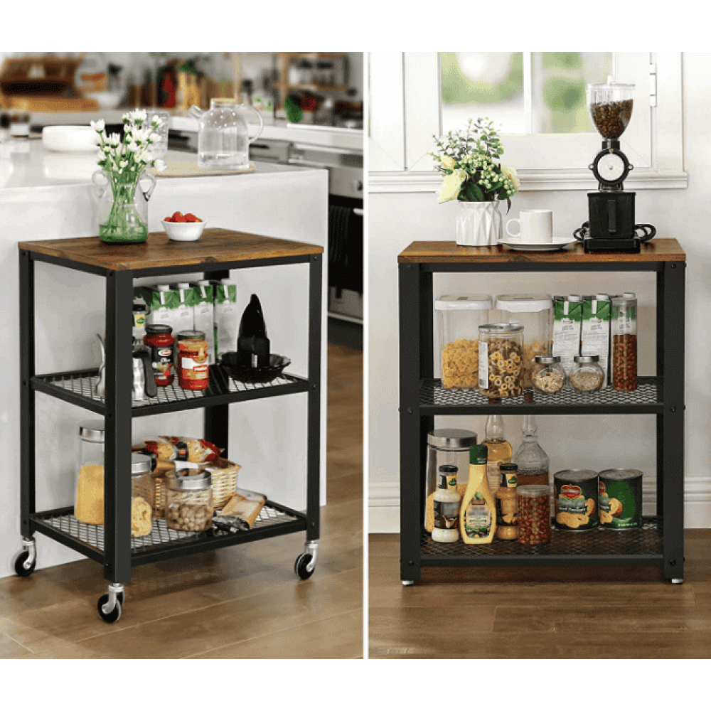 Стеллаж Leobert Flash на колесах в стиле Loft