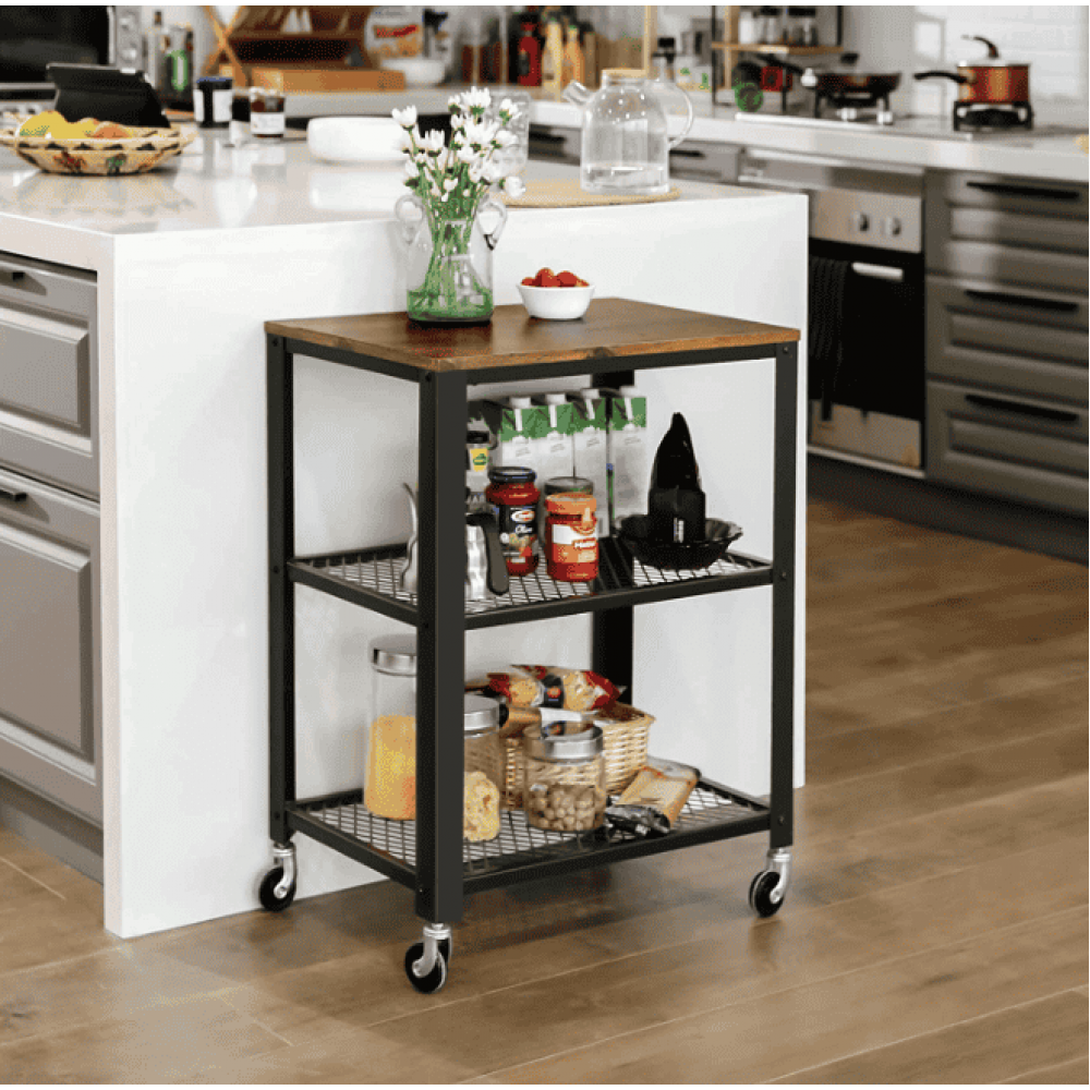 Стеллаж Leobert Flash на колесах в стиле Loft