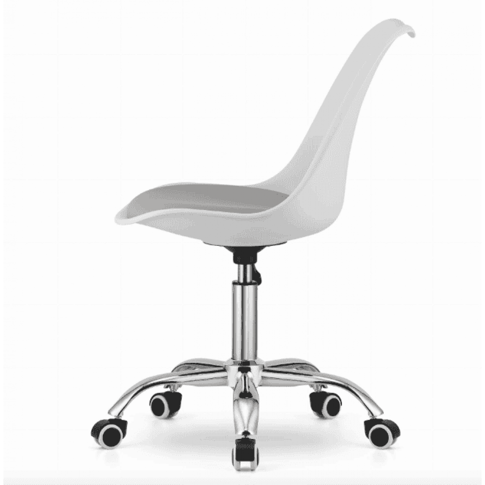 Офисное кресло Leobert Alba бело-серый